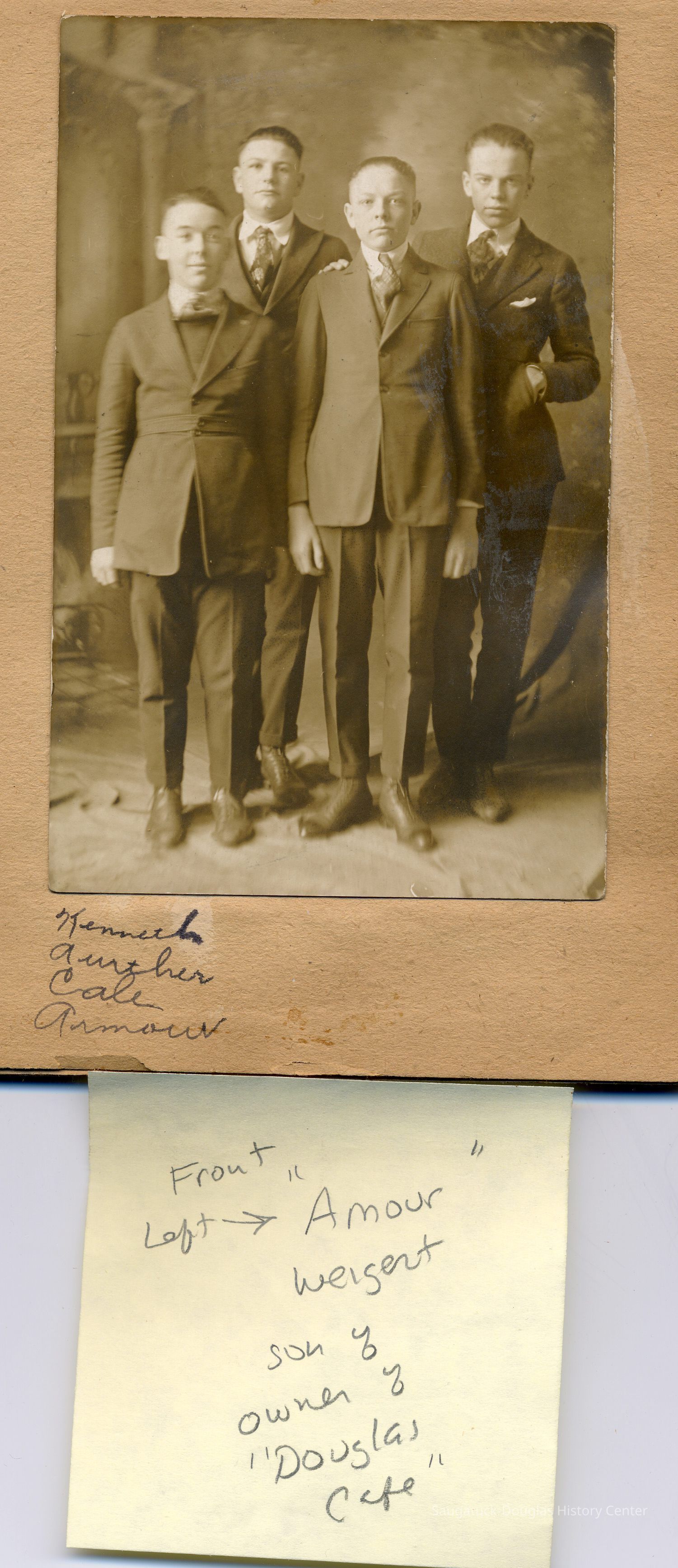 Auction_house_-_Armour_Weigert.jpg 1.5MB; Kenneth, Arthur, Cale, Armour - Front left