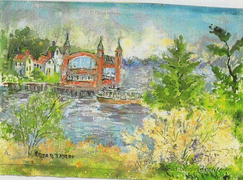 print of Cora Bliss Taylor Big Pavilion; Origsize: 6