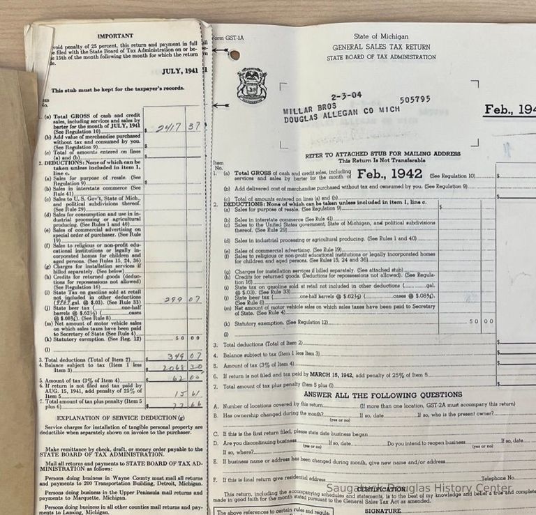          Sales Tax report forms picture number 1
   