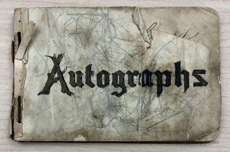          Shriver Autograph book, 1887 picture number 1
   