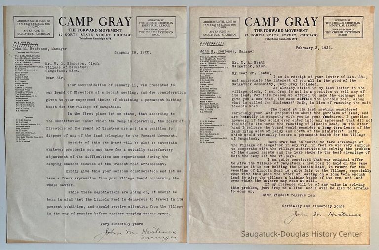 Camp Gray Lincoln Road negotiations - Image 2