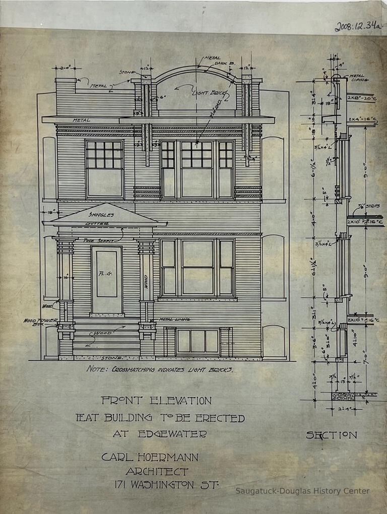          Flat Building To Be Erected/At Edgewater (unknown) picture number 1
   