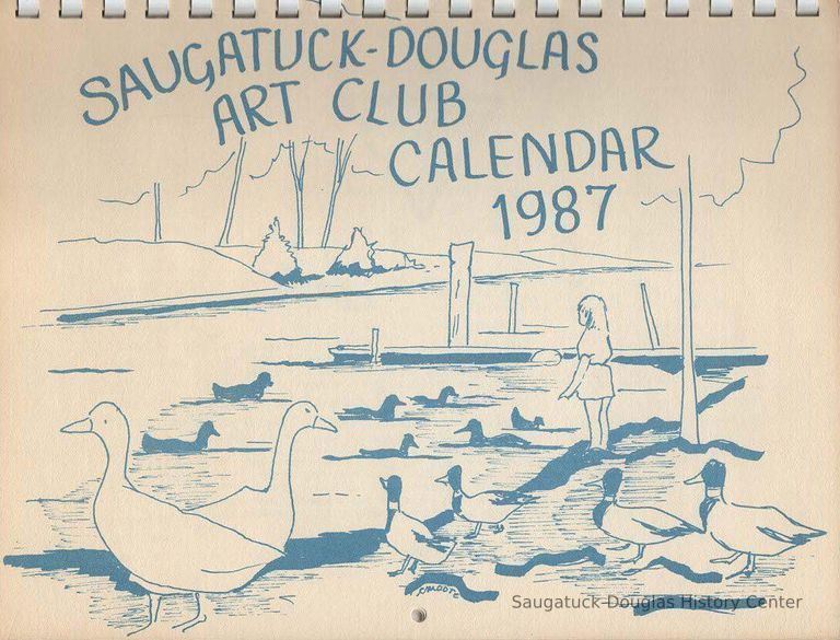          1987 Art Club Calendar; Origsize: 6