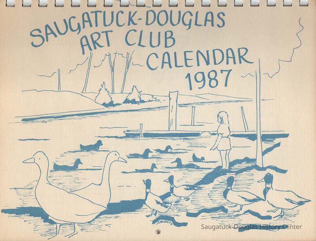 1987 Art Club Calendar; Origsize: 6