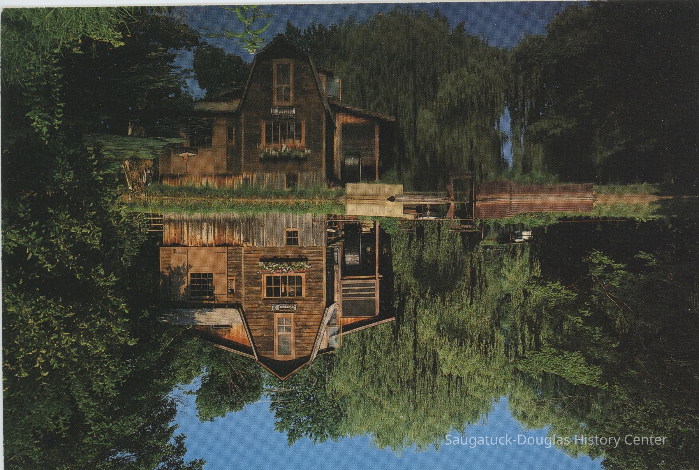 Picturesque Grist Mill Postcard