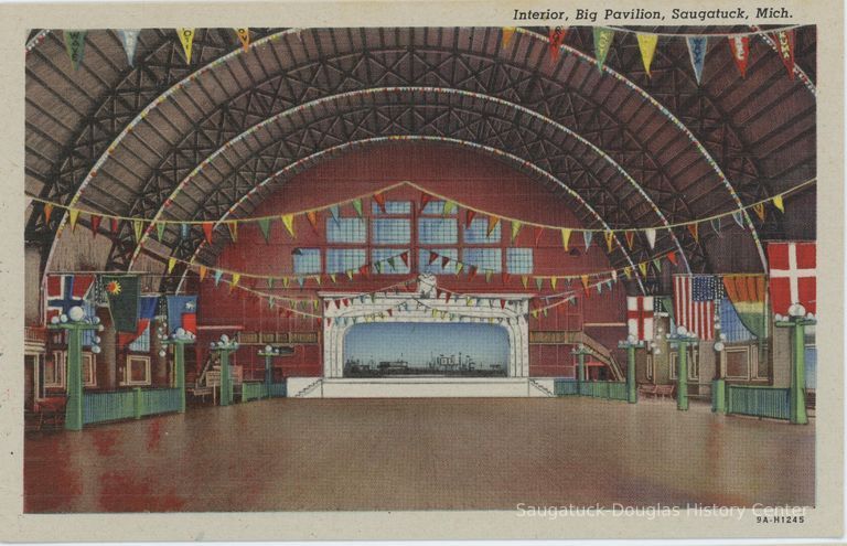          Interior Big Pavilion Postcard
   