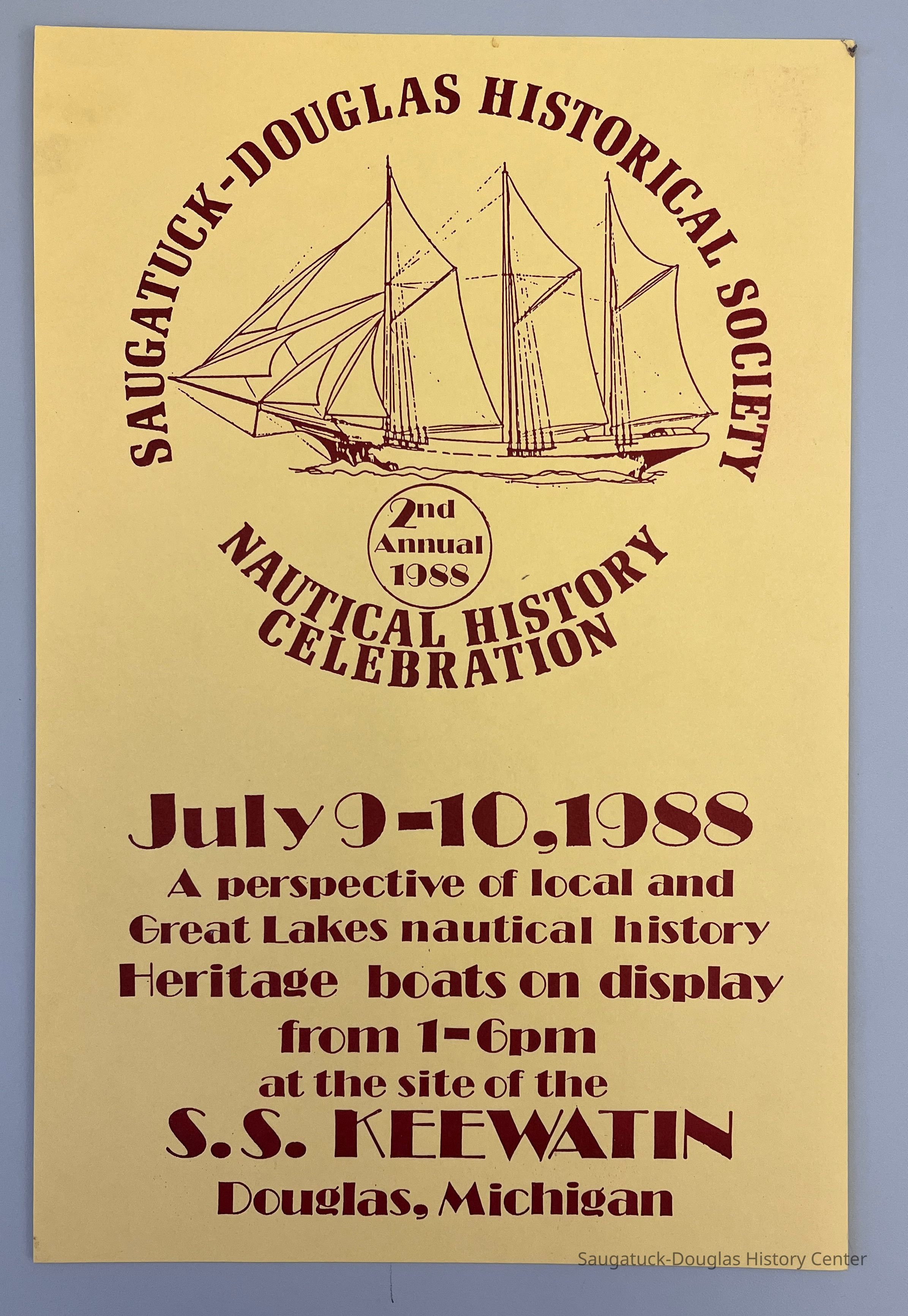 Nautical History Celebration, 2nd Annual, Poster picture number 1