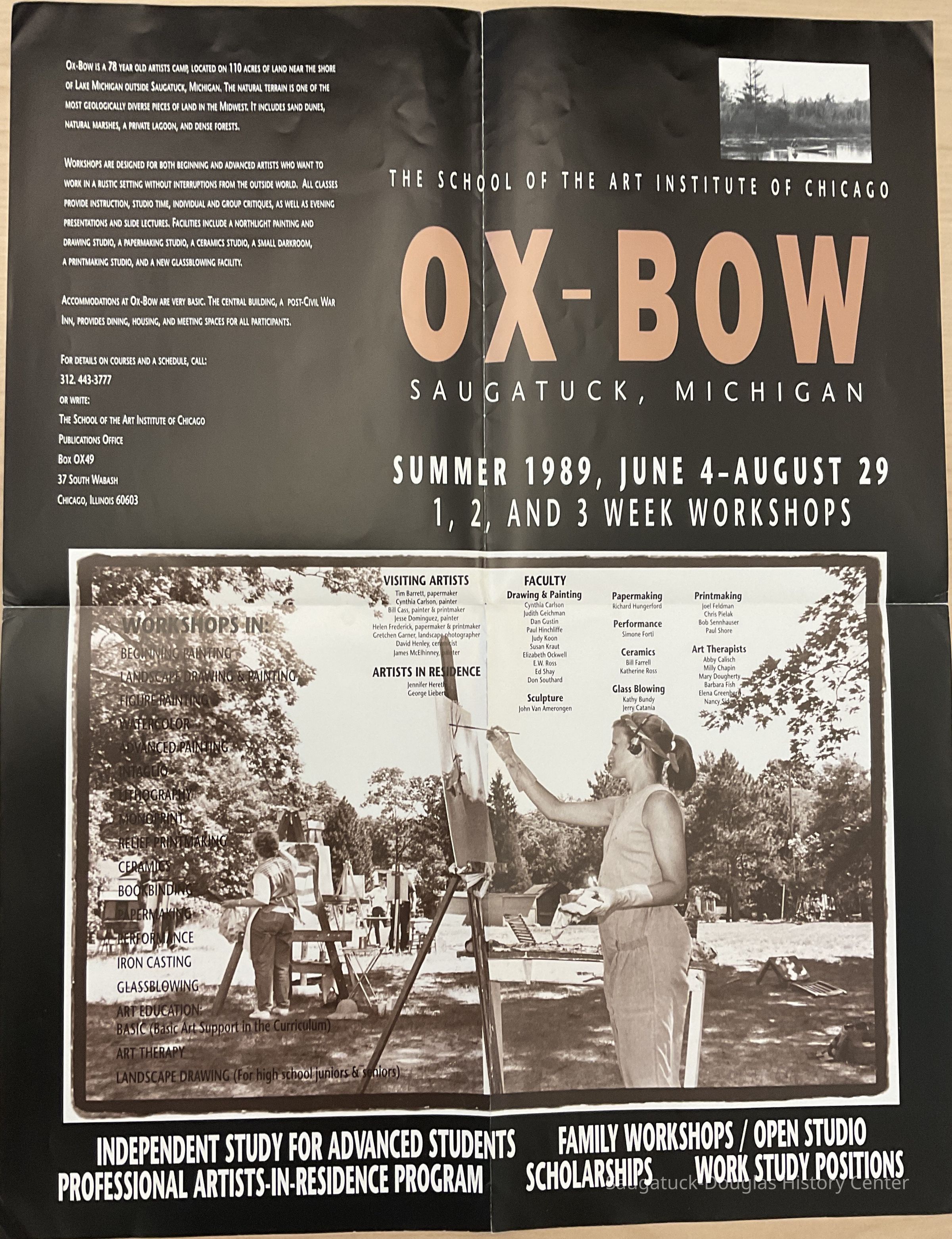 Ox-Bow Summer 1989 Workshops picture number 1