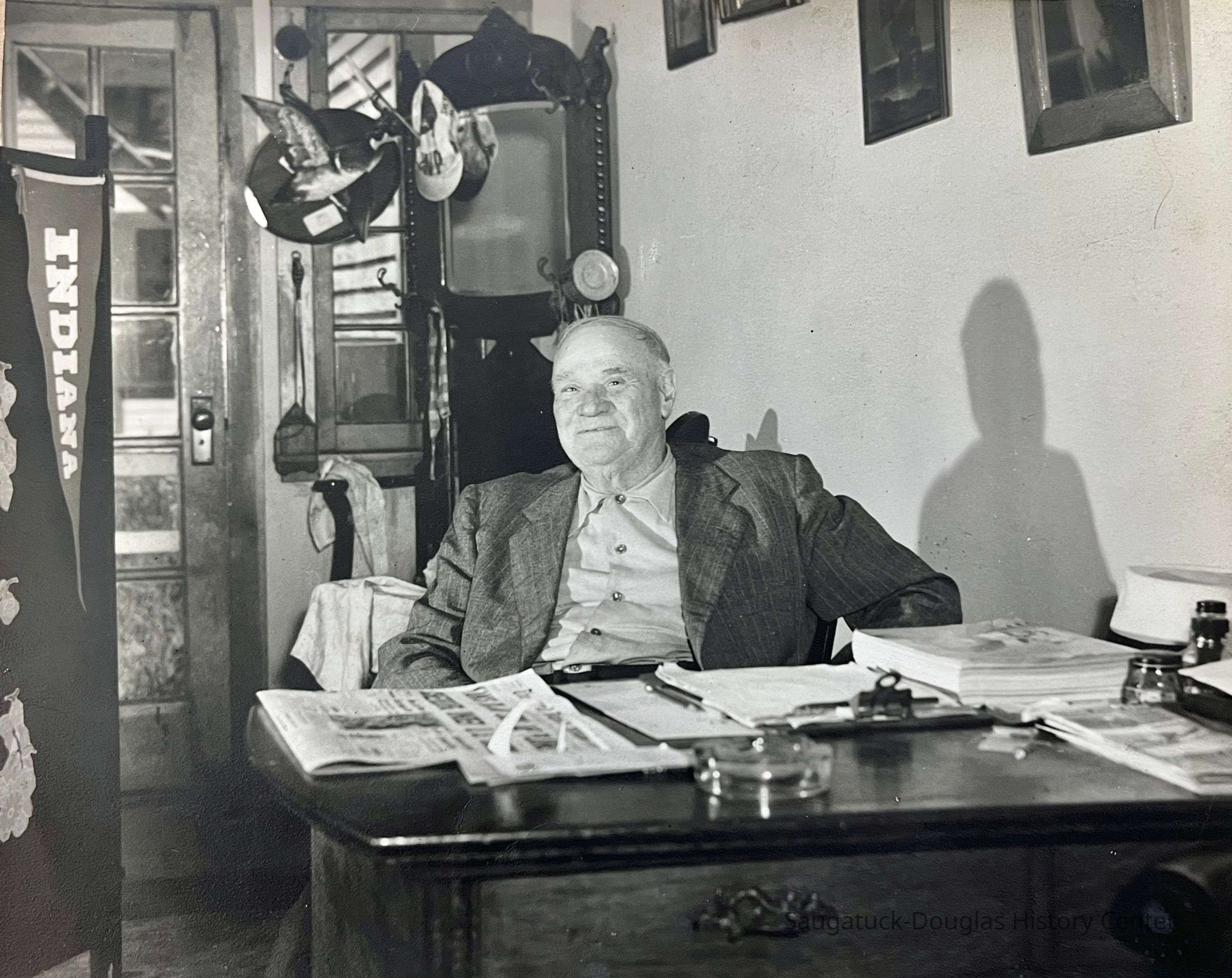          Doc Heath at his Desk picture number 1
   
