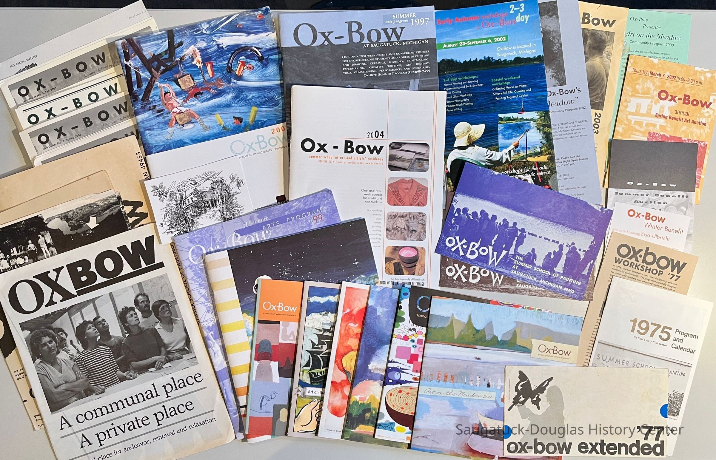 Printed booklets, posters and cards