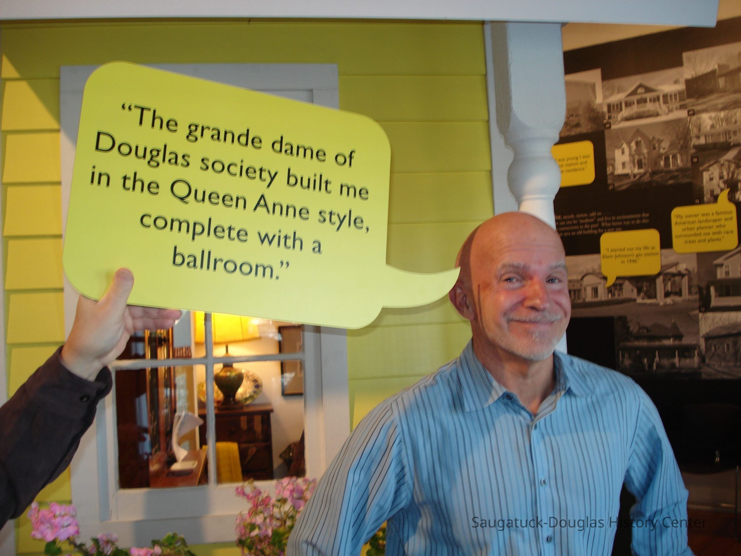 2007 Walls Talking docent thank you party, James Schmiechen