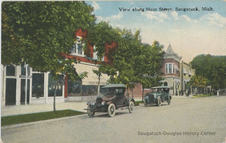          View along Main Street Postcard
   