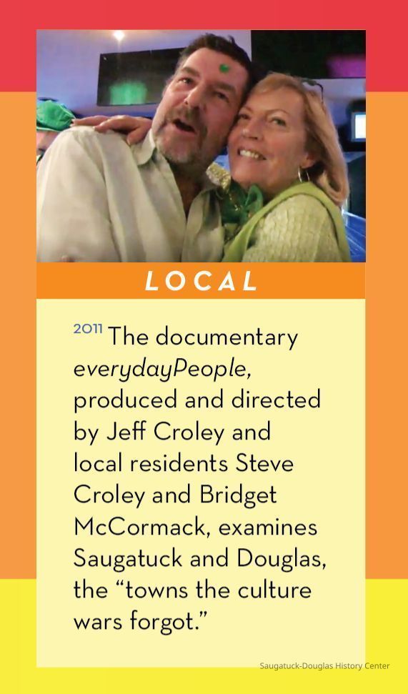 Blurb about the documentary in the Century of Progress exhibit...; ... that appeared below a video monitor displaying the video