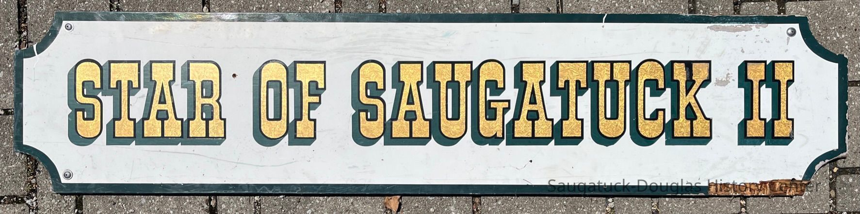 Star of Saugatuck II signs picture number 1