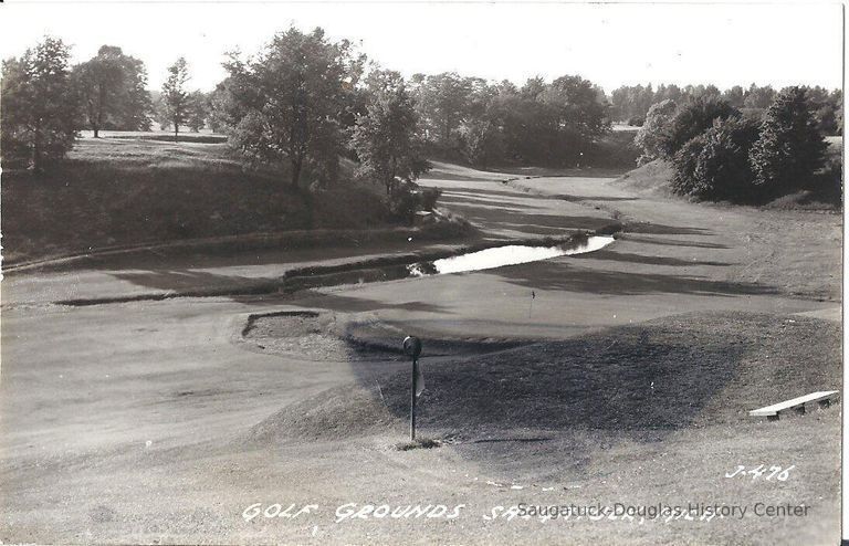          Golf Grounds postcard
   