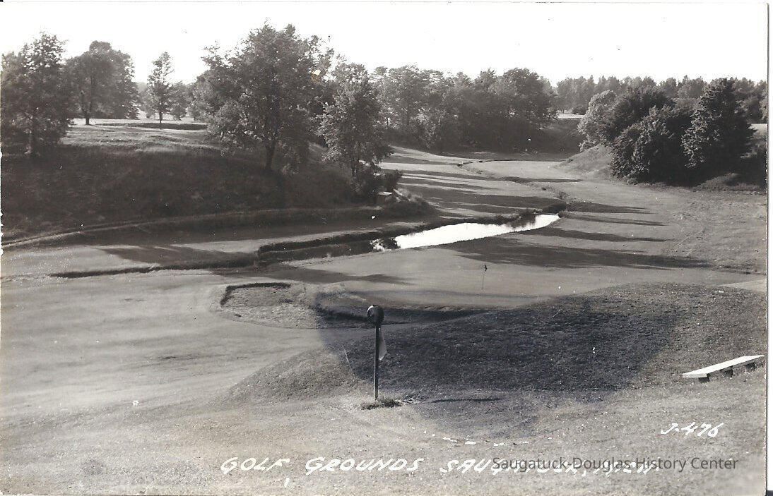 Golf Grounds postcard