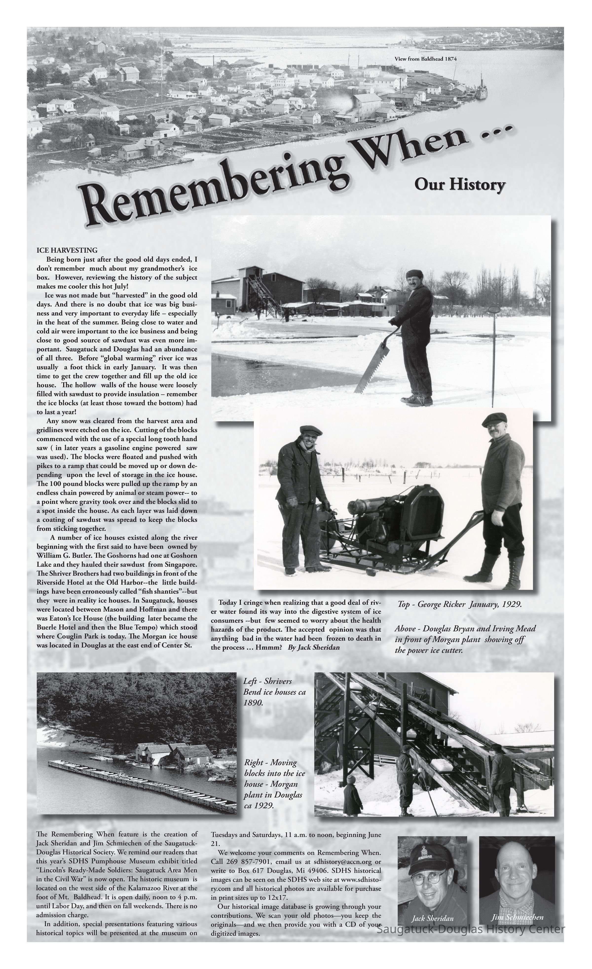          Ice Harvesting picture number 1
   