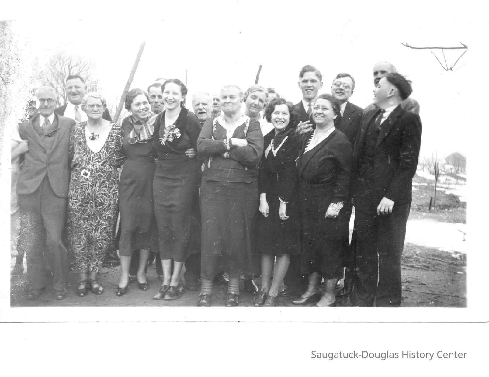          89-1-163_NEWNHAM.jpg 313KB; Richard B. Newnham, Richard L. Newnham, Robert Annesley, Iris Annesley (daughter of Maude and Robert Annesley), Steve L. Newnham, Mrs. Fred Scales (Sabina Annesley daughter of Joseph & Elizabeth) Althea (Deming) Newnham, Bessie Newnham, Nita Ford, Paul Newham
   
