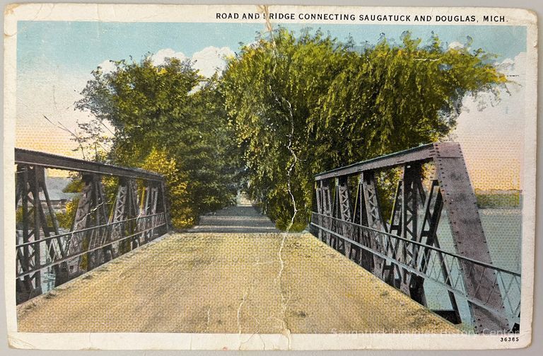          Road and bridge connecting Saugatuck and Douglas, Mich picture number 1
   