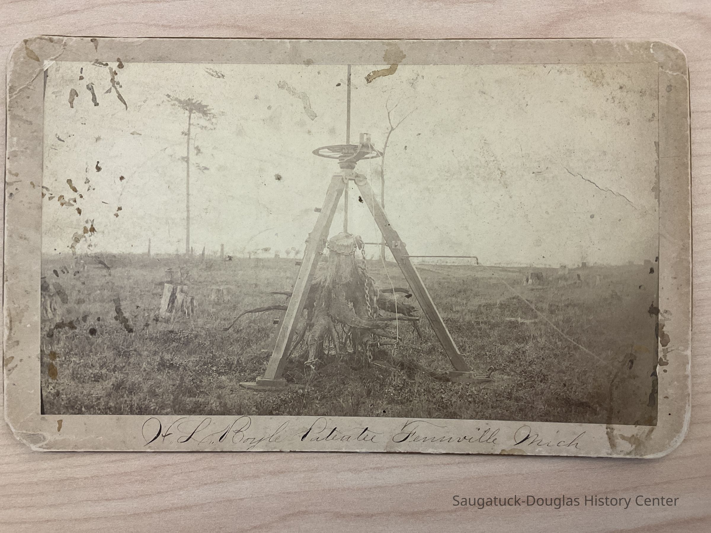          Stump Puller picture number 1
   