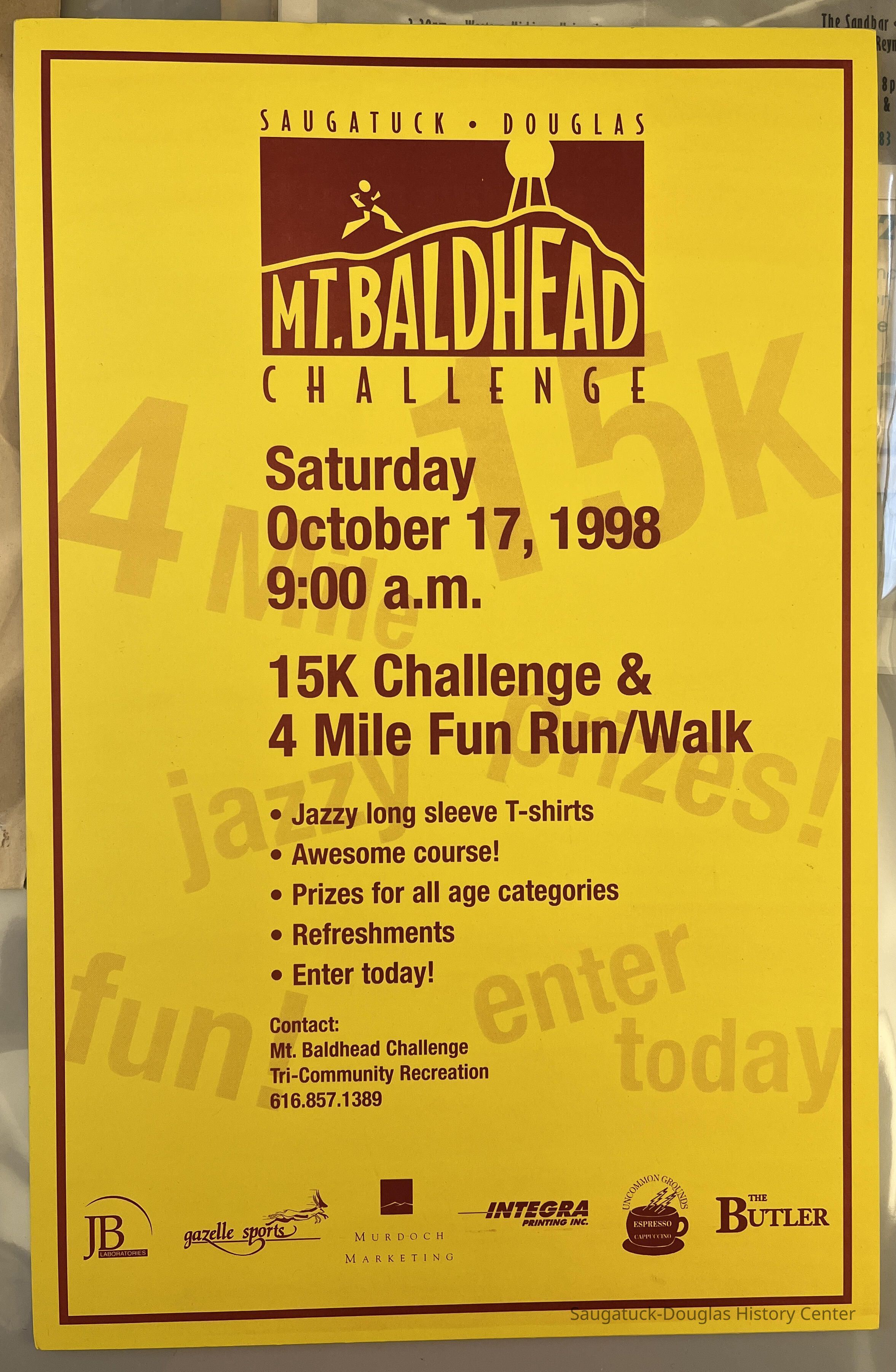 Mt. Baldhead Challenge 1998 poster picture number 1