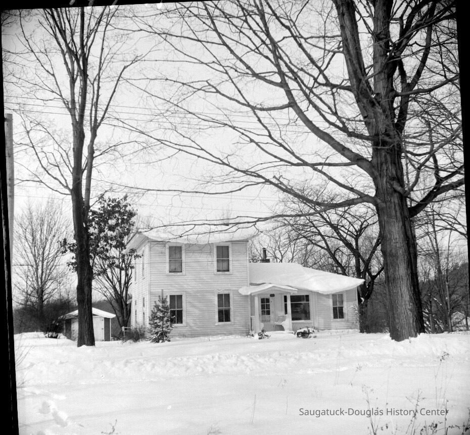 E.L. Leland house in winter picture number 1