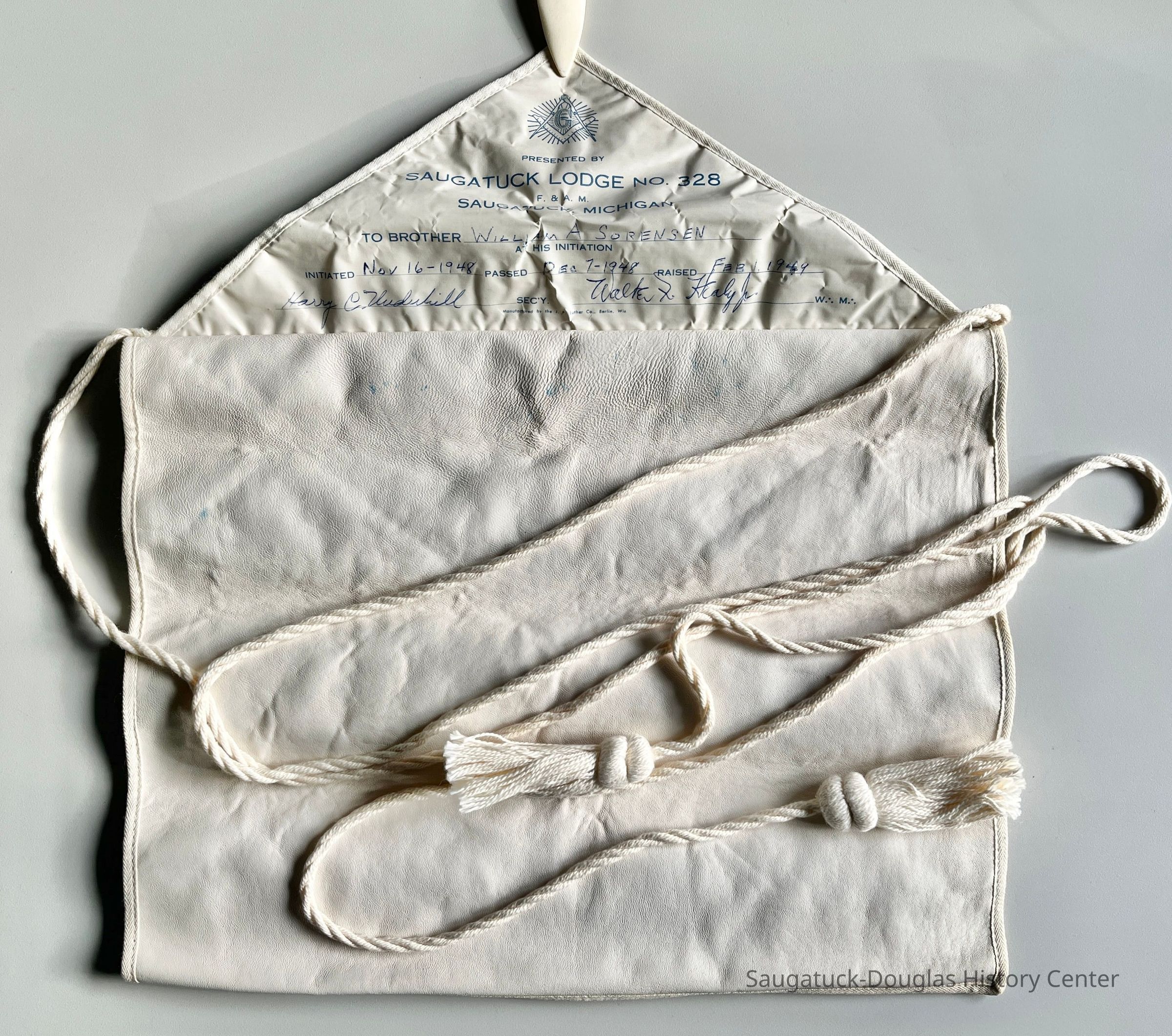          Masonic apron 1948 picture number 1
   