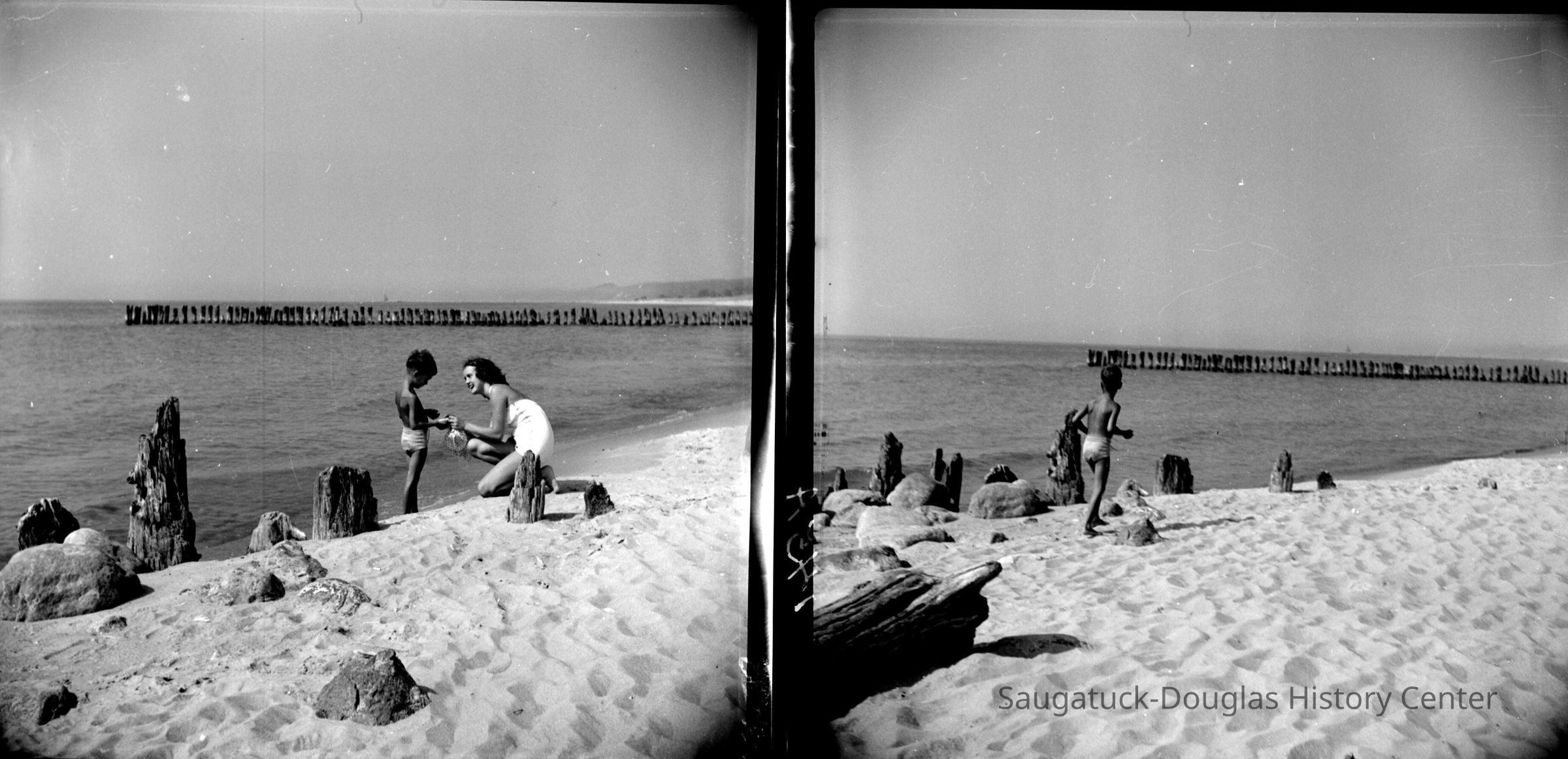 Masselink Jr. at beach picture number 1
