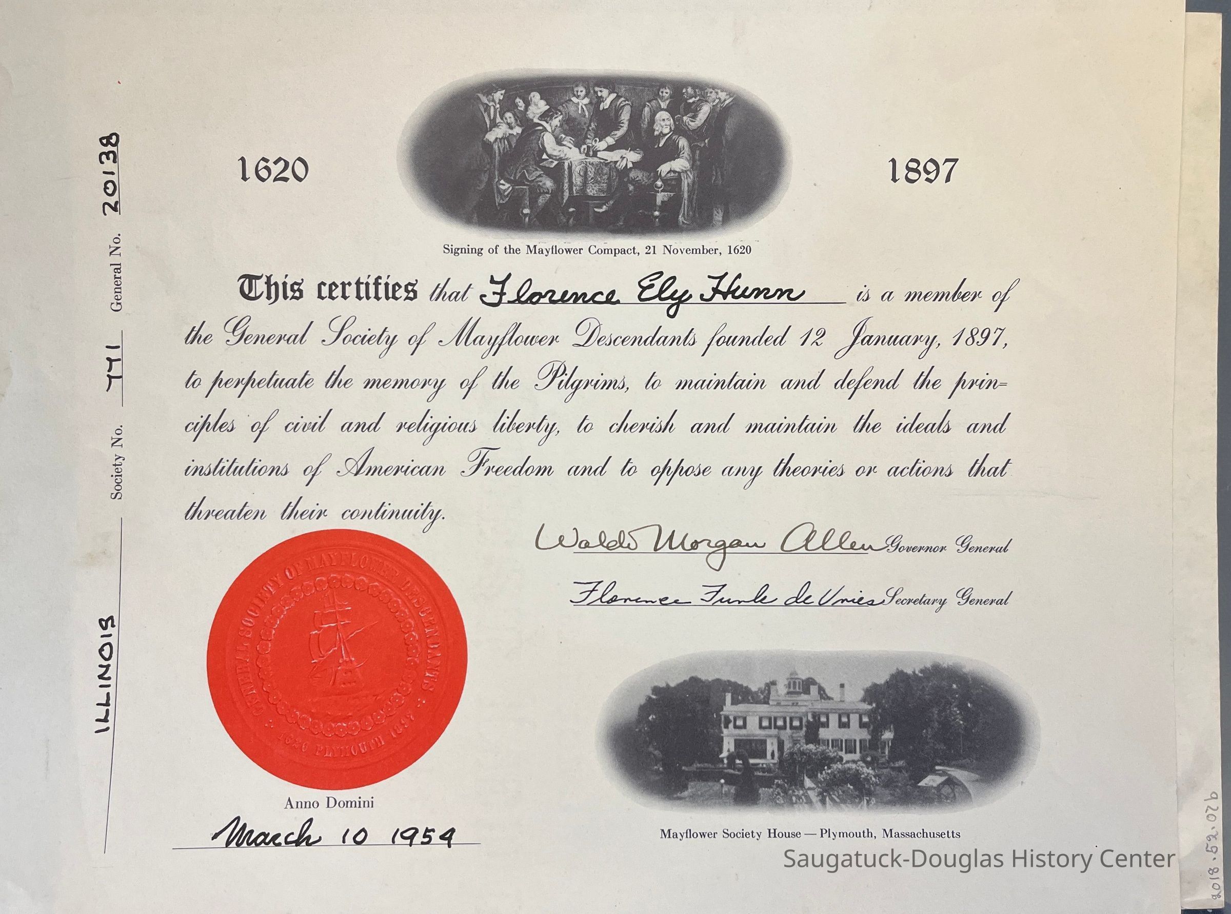          Florence Hunn Archival Materials picture number 1
   