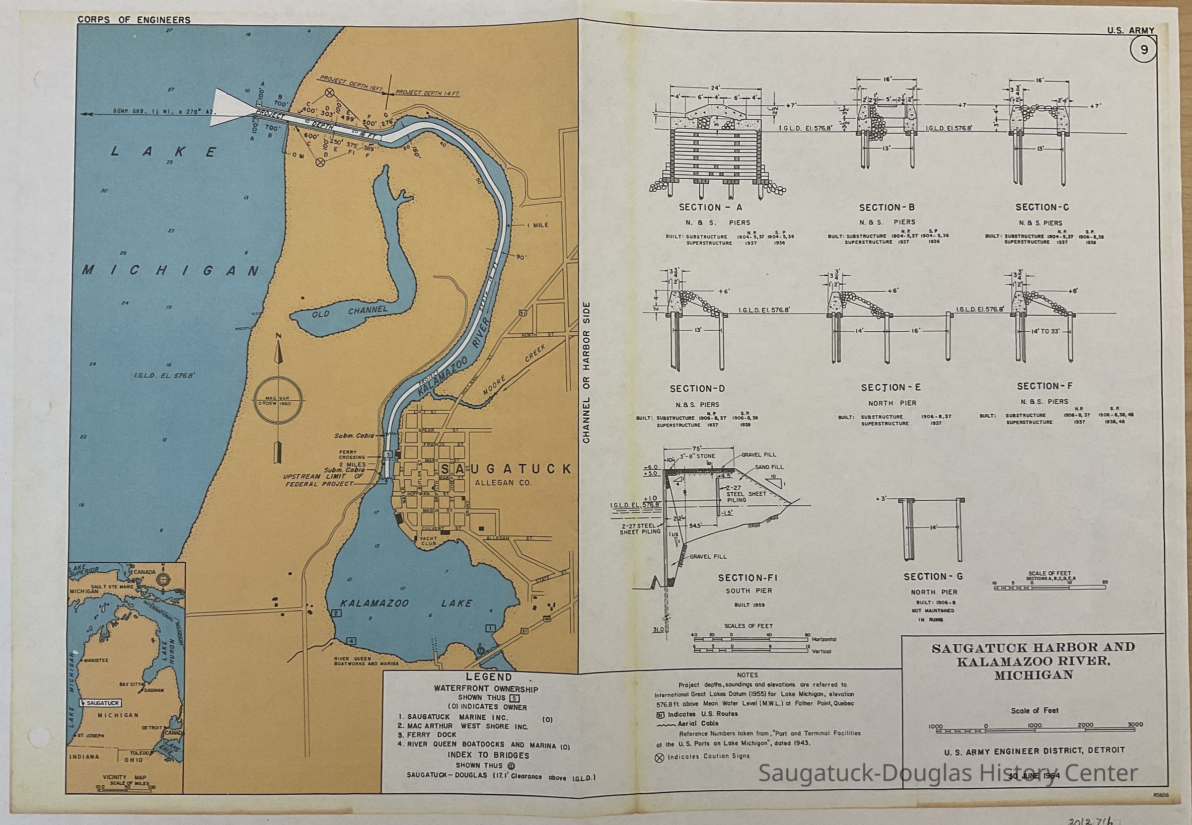 Condition of Improvement for Saugatuck harbor picture number 1