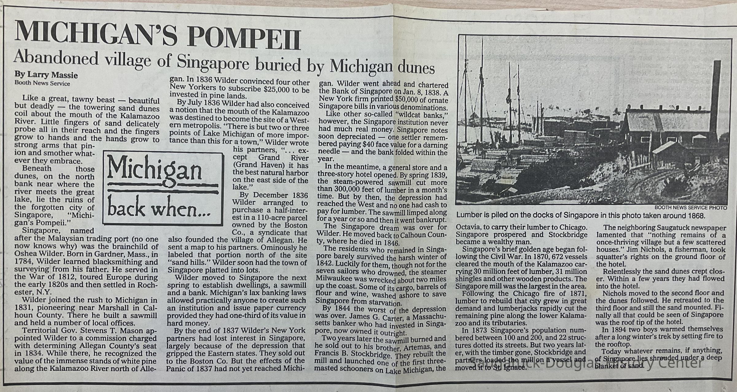 Michigan's Pompeii picture number 1