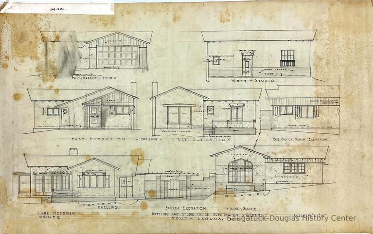          Dwelling And Studio To Be Erected On 5 1/2 Lot 31/South Laguna, Calif. (unknown) picture number 1
   