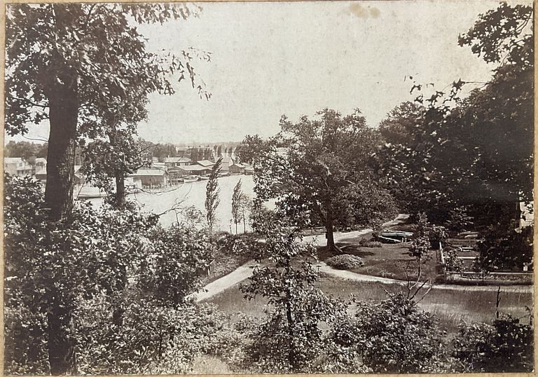          Saugatuck from across the Kalamazoo River picture number 1
   