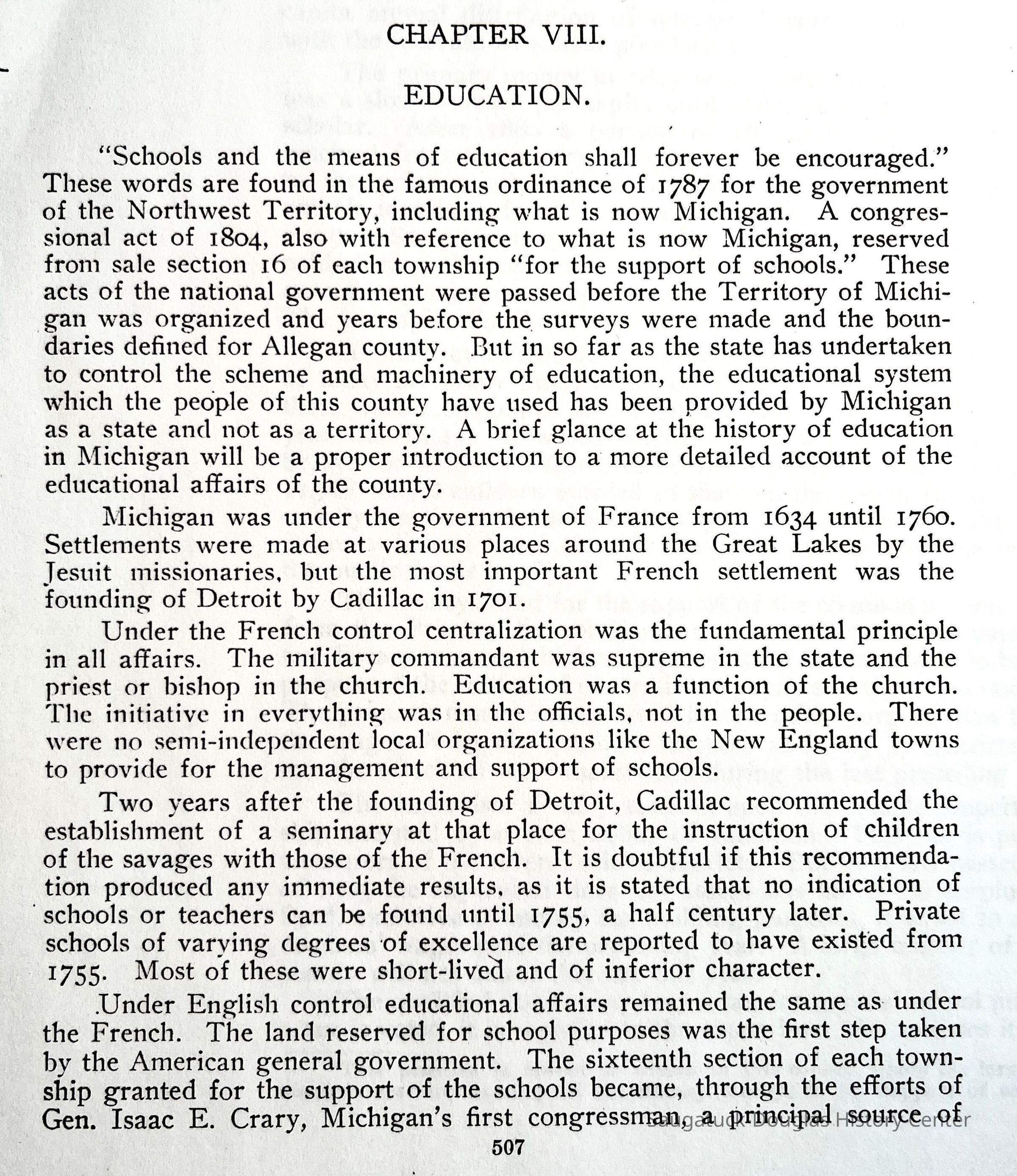         Allegan Co. education 1907 picture number 1
   