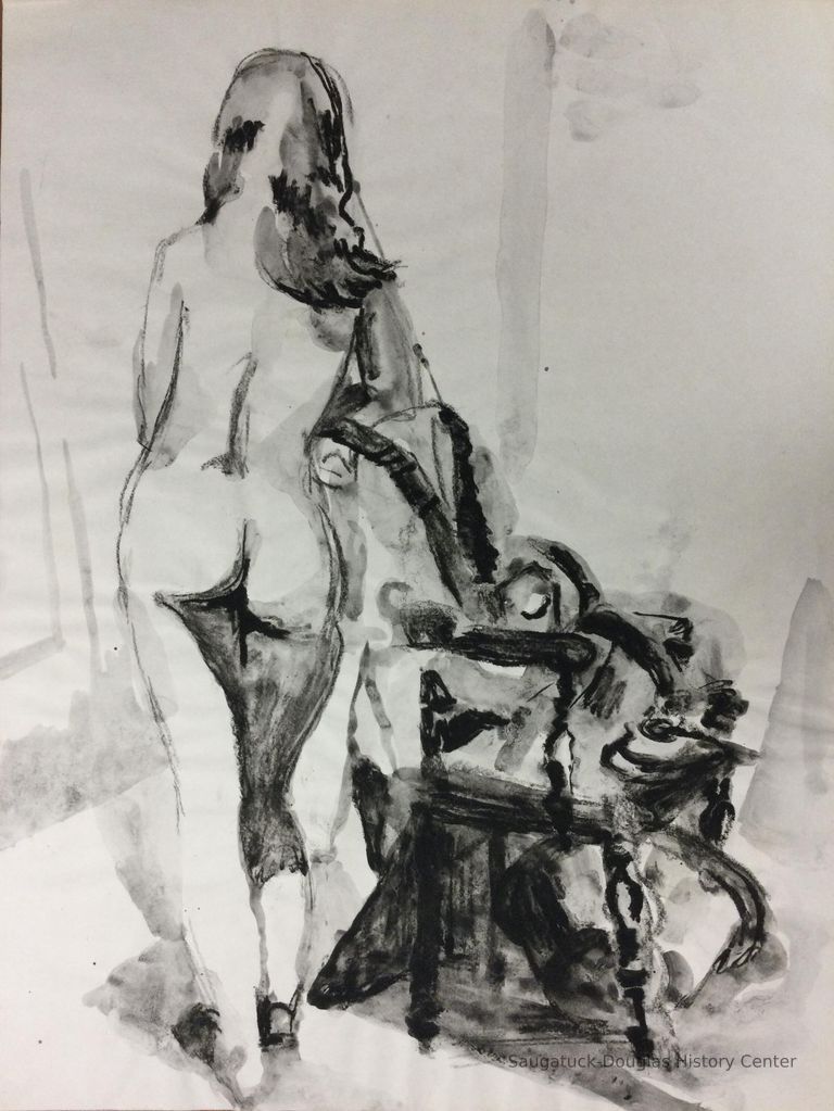          Two Nudes in Watercolor picture number 1
   