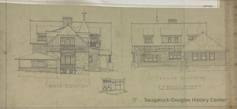          North and South Elevations (Merrill) picture number 1
   