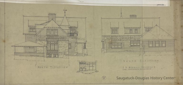          North and South Elevations (Merrill) picture number 1
   