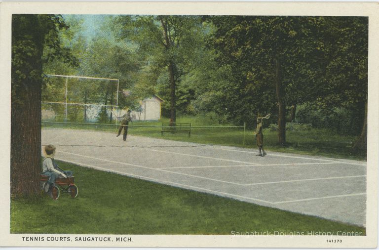          Tennis Court Postcard 1A1370
   