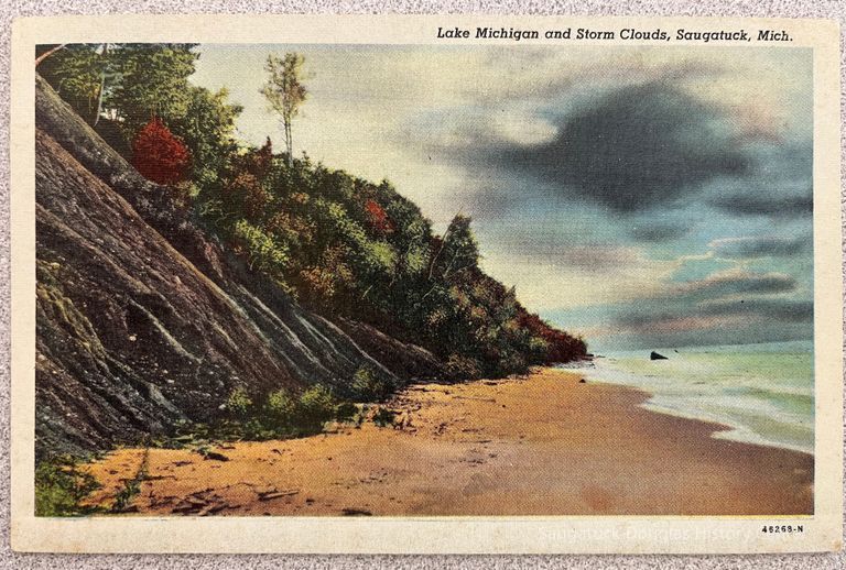          Lake Michigan Storm Clouds, Saugatuck, Mich. picture number 1
   