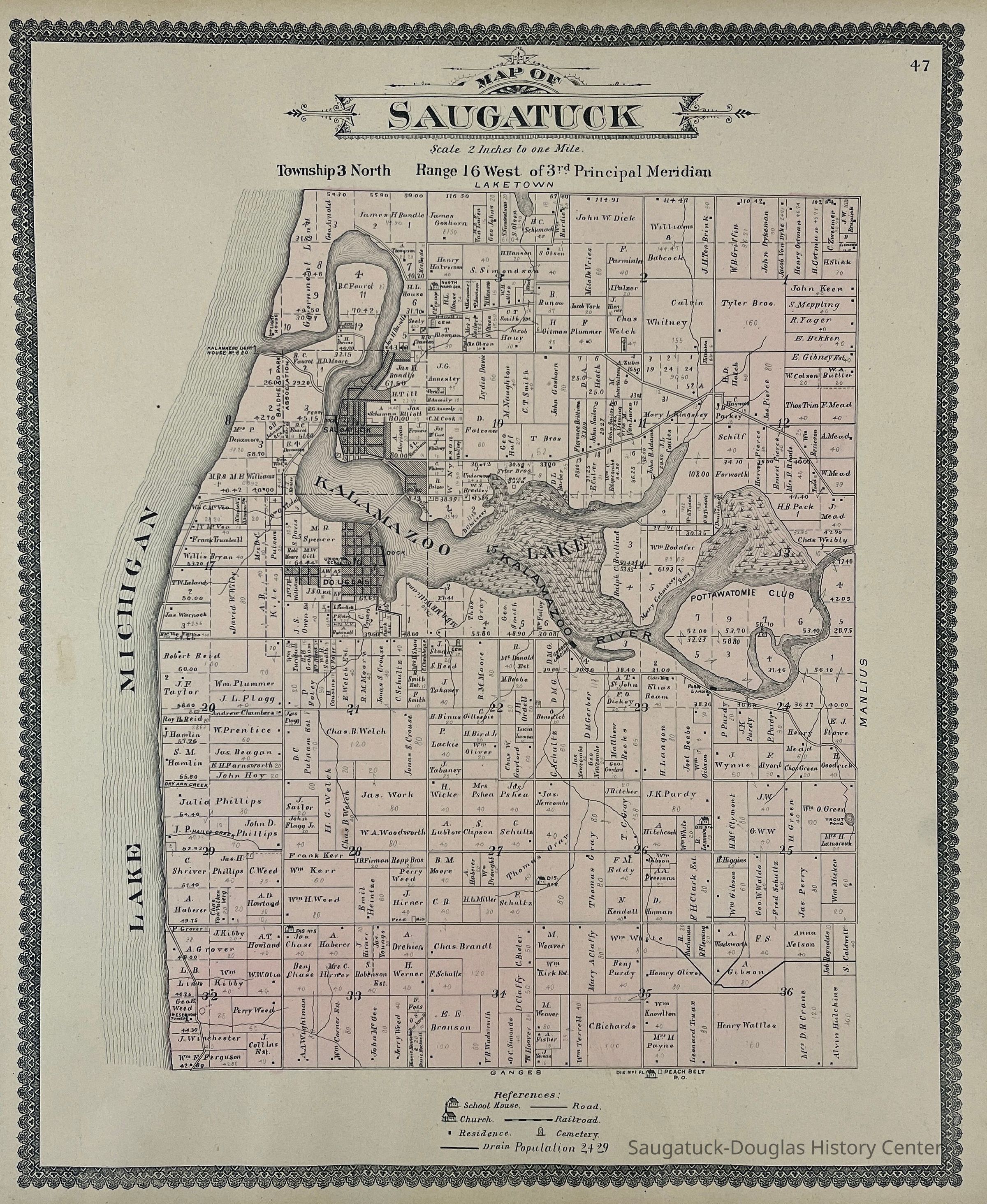          Illustrated Atlas of Allegan Co., 1895 picture number 1
   