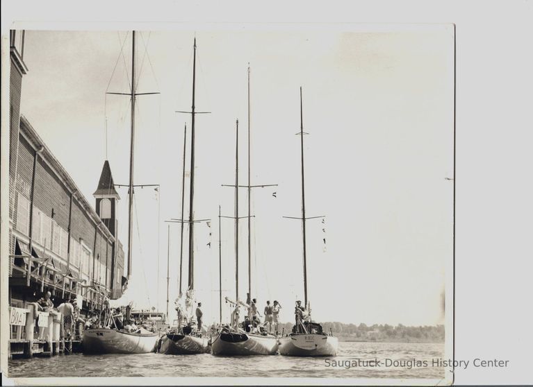          Sailboats at Pavilion
   