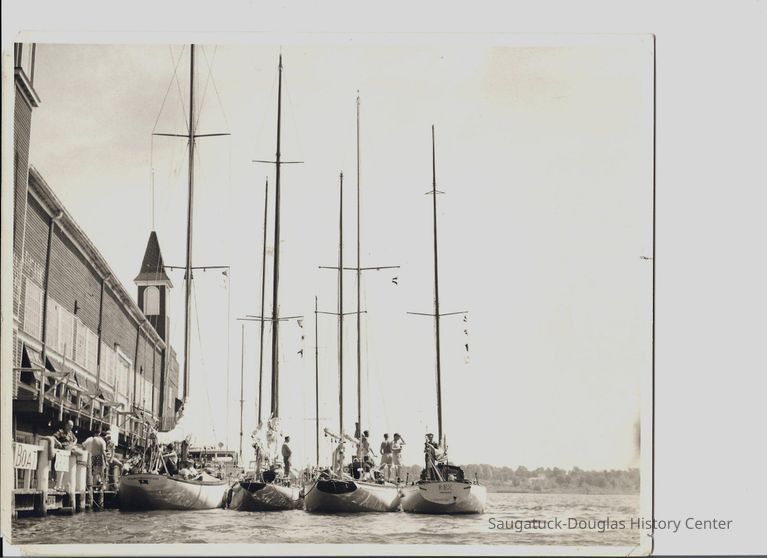          Sailboats at Pavilion
   