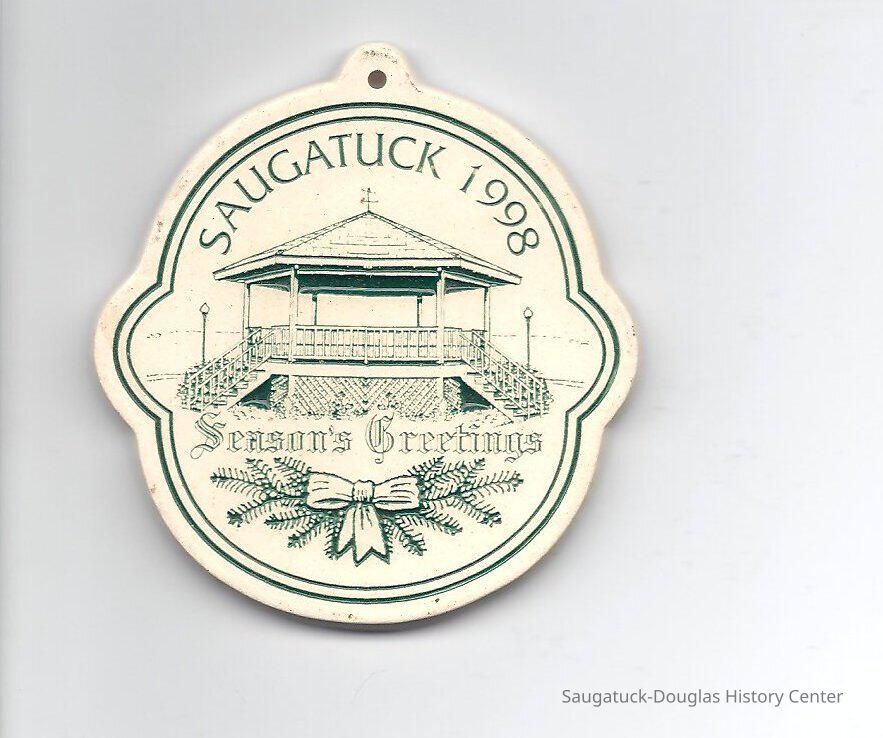          1998 Saugatuck Ornament; Origsize: 6.5 x 4.5