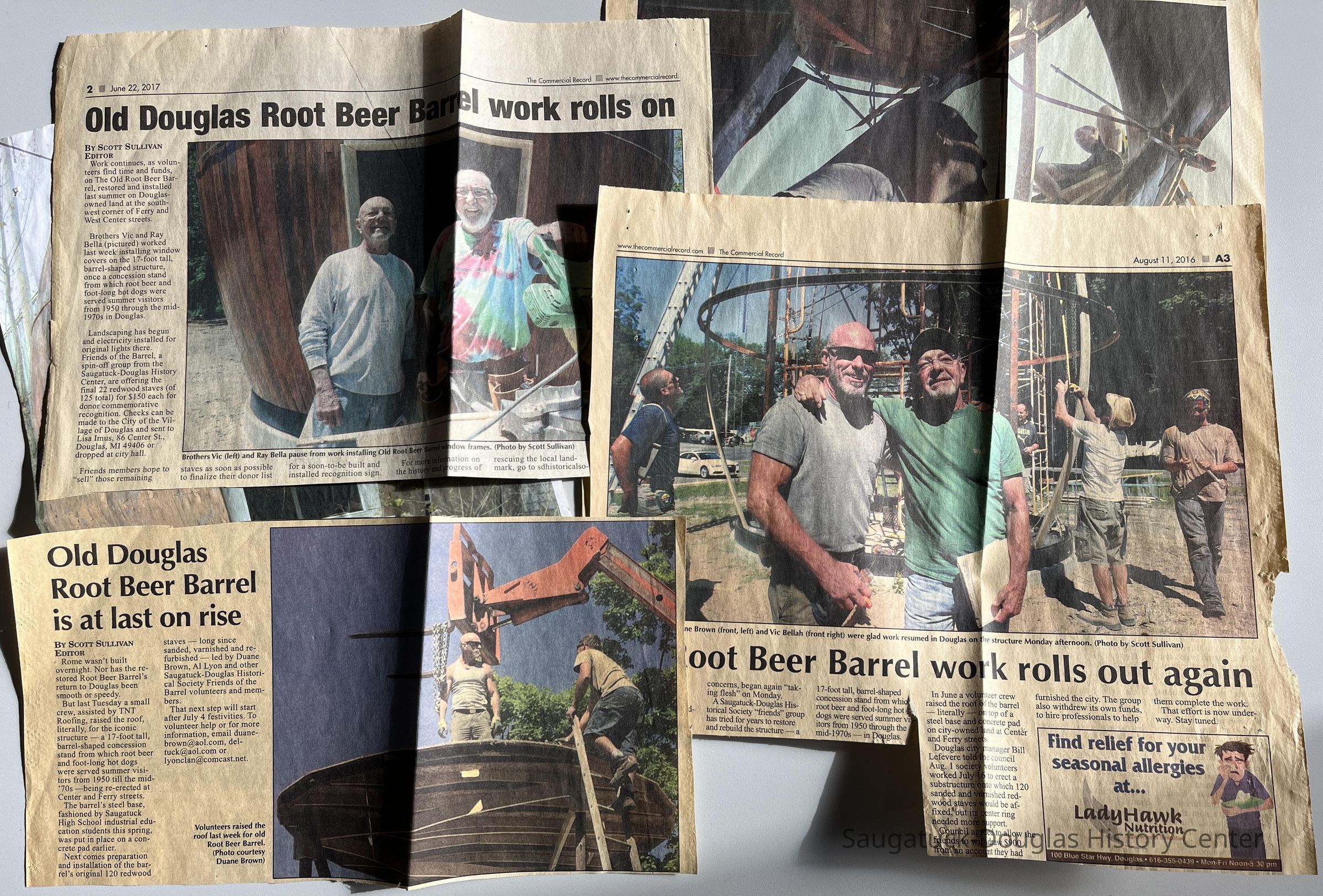 Root Beer Barrel restoration clippings picture number 1