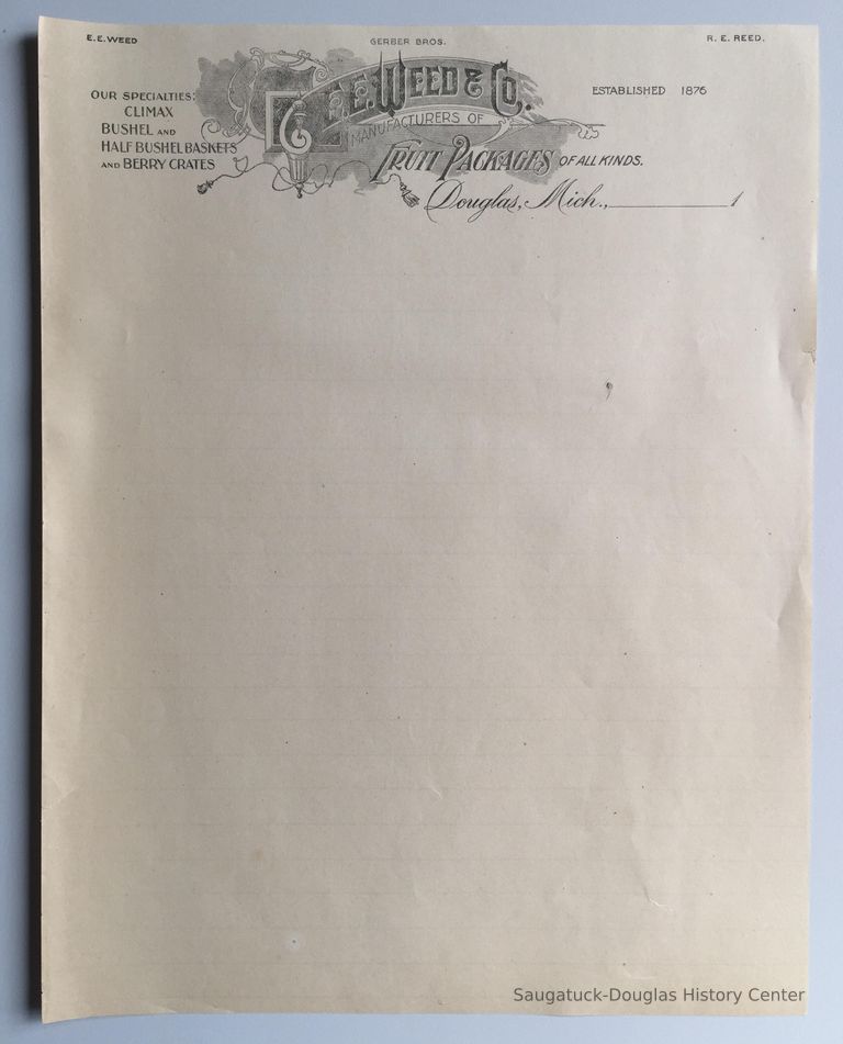          E.E. Weed & Co. Letterhead picture number 1
   