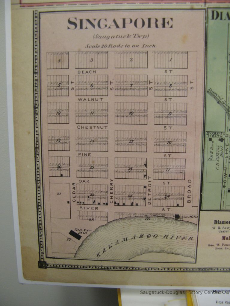          Singapore plat map from Atlas picture number 1
   