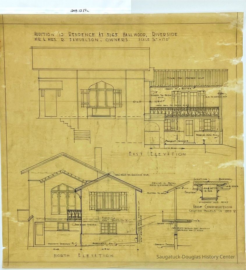 Addition To Residence At 5165 Hallwood, Riverside/Mr. & Mrs. Samuelson, Owners. (Samuelson) picture number 1