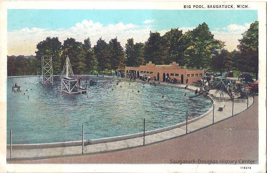 Big pool Postcard