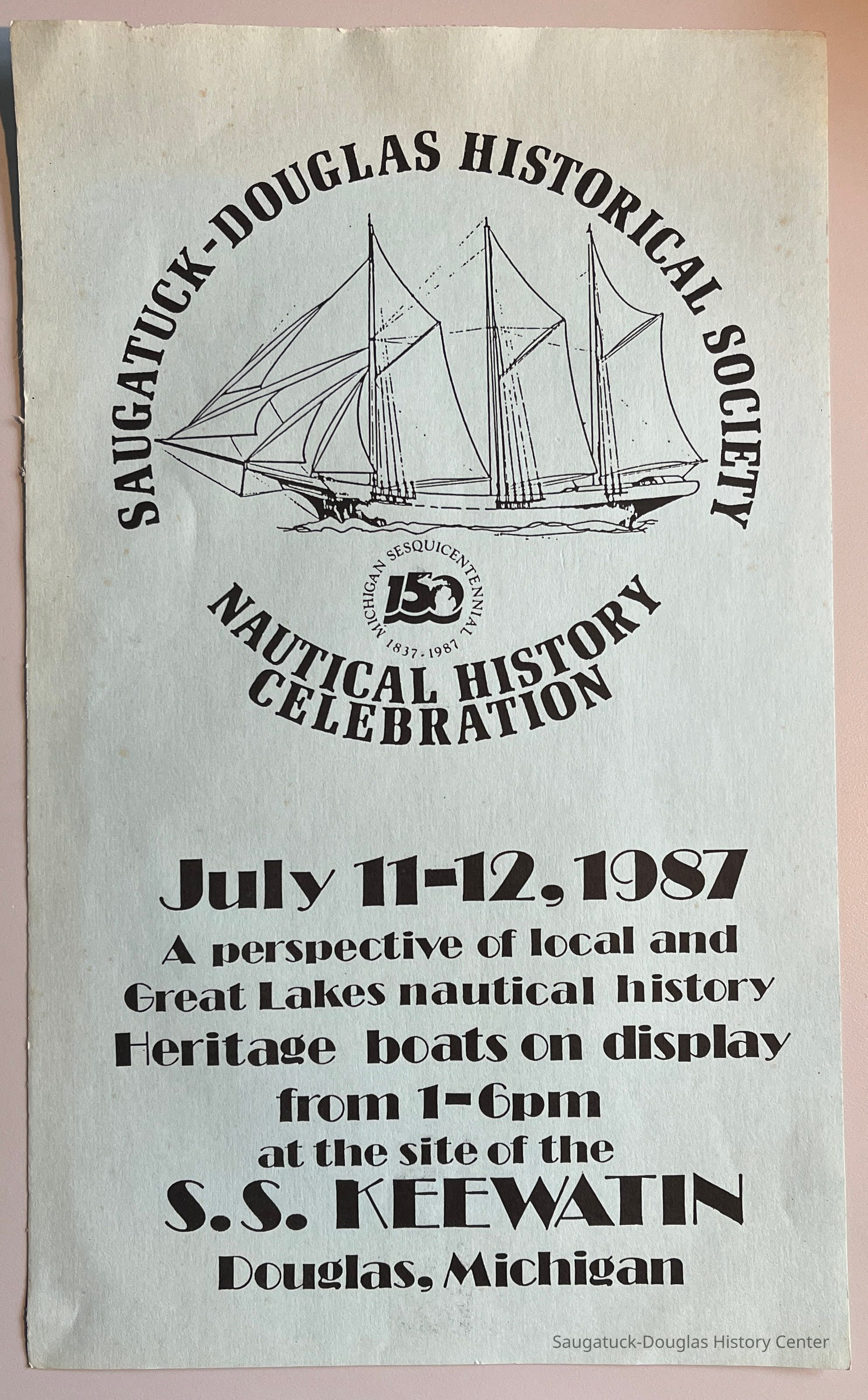 Nautical History Celebration Poster 1987 picture number 1