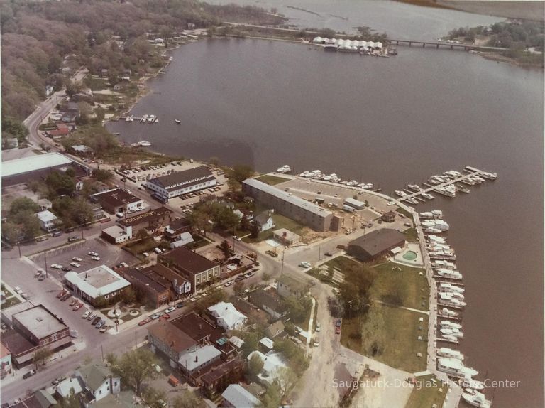          Bird's-eye view of Saugatuck circa 1979 picture number 1
   
